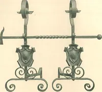 Picture 155 of 172 from Grates and fireplace fixtures in iron and brass (1907), leaf 59