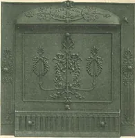 An illustration from Grates and fireplace fixtures in iron and brass (1907)