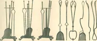 An illustration from Grates and fireplace fixtures in iron and brass (1907)