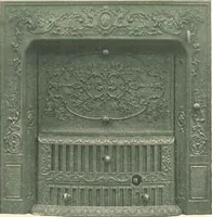 An illustration from Grates and fireplace fixtures in iron and brass (1907)