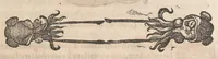 An illustration from Gulielmi Rondeletii doctoris Medici et medicinae ... Libri de piscibus marinis : in quibus veræ piscium effigies expressae sunt : quæ in tota piscium historia continentur, indicat elenchus pagina nona et decima : postremo accesserunt indices necessarij (1554)