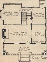 An illustration from A book of plans, no. 66 (1914)