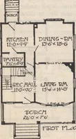 An illustration from A book of plans, no. 66 (1914)