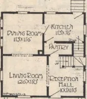 An illustration from A book of plans, no. 66 (1914)