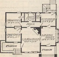 An illustration from A book of plans, no. 66 (1914)