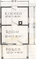 An illustration from Presto-up patented bolt-together, houses-garages-barns etc. (1920)