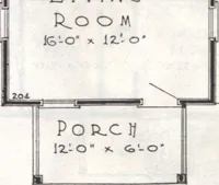 An illustration from Presto-up patented bolt-together, houses-garages-barns etc. (1920)