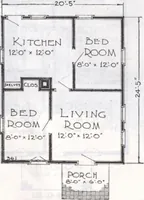 An illustration from Presto-up patented bolt-together, houses-garages-barns etc. (1920)