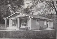 An illustration from Presto-up patented bolt-together, houses-garages-barns etc. (1920)
