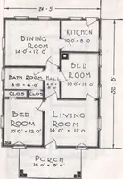 An illustration from Presto-up patented bolt-together, houses-garages-barns etc. (1920)