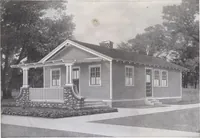 An illustration from Presto-up patented bolt-together, houses-garages-barns etc. (1920)