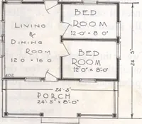 An illustration from Presto-up patented bolt-together, houses-garages-barns etc. (1920)