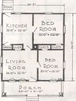 An illustration from Presto-up patented bolt-together, houses-garages-barns etc. (1920)
