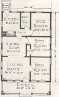 An illustration from Presto-up patented bolt-together, houses-garages-barns etc. (1920)