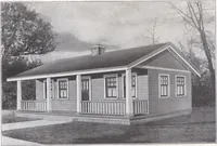 An illustration from Presto-up patented bolt-together, houses-garages-barns etc. (1920)
