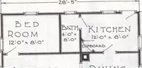 An illustration from Presto-up patented bolt-together, houses-garages-barns etc. (1920)