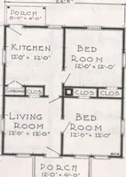 An illustration from Presto-up patented bolt-together, houses-garages-barns etc. (1920)