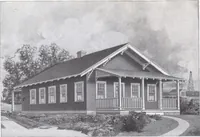 An illustration from Presto-up patented bolt-together, houses-garages-barns etc. (1920)