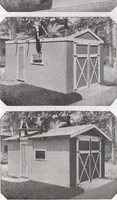 An illustration from Presto-up patented bolt-together, houses-garages-barns etc. (1920)