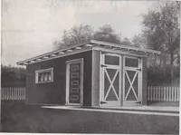 An illustration from Presto-up patented bolt-together, houses-garages-barns etc. (1920)