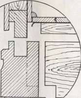 An illustration from Presto-up patented bolt-together, houses-garages-barns etc. (1920)