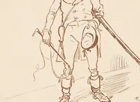 An illustration from Hey diddle diddle and Baby bunting (1882)