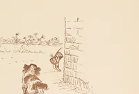 An illustration from Hey diddle diddle and Baby bunting (1882)