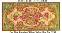 An illustration from Hilger Bros. : rugs, carpets, linoleums, lace curtains, mattings, shades (1910)