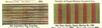 An illustration from Hilger Bros. : rugs, carpets, linoleums, lace curtains, mattings, shades (1910)