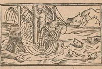 An illustration from Historiae de gentibus septentrionalibus (1557)