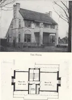 An illustration from Low-cost suburban homes, 3rd ed. (1908)