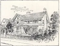 An illustration from Low-cost suburban homes, 3rd ed. (1908)
