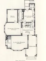 An illustration from Low-cost suburban homes, 3rd ed. (1908)