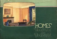 An illustration from Homes healthful and beautiful or the art of home decoration. (1930)