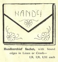 Picture 8 of 18 from Anthony Horderns' price list of art needlework : and materials for fancy work suited to fair fingers. (1911), leaf 10