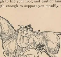 Picture 4 of 4 from Horsemanship for women (1887), leaf 107