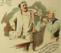 An illustration from House paints : a common sense talk about them. (1899)