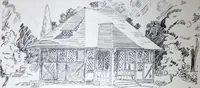 Picture 9 of 46 from How should I build comfortable: cheap and neatly? Villa buildings and private homes: Facade and plans to simpler villas along line costing in construction / af AT Stock Holm. (1907), leaf 21