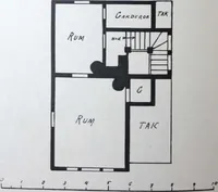 An illustration from How should I build comfortable: cheap and neatly? Villa buildings and private homes: Facade and plans to simpler villas along line costing in construction / af AT Stock Holm. (1907)