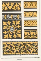Picture 4 of 5 from Suggestions in floral design : fifty-two coloured plates / by F. Edward Hulme (1878), leaf 170