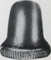An illustration from Illustrated catalog of ornamental spun and stamped shells and fittings for gas and electric fixtures manufactured by the Standard Metal Spinning Co. (1914)