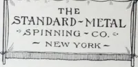 An illustration from Illustrated catalog of ornamental spun and stamped shells and fittings for gas and electric fixtures manufactured by the Standard Metal Spinning Co. (1914)
