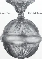 An illustration from Illustrated catalog of ornamental spun and stamped shells and fittings for gas and electric fixtures manufactured by the Standard Metal Spinning Co. (1914)