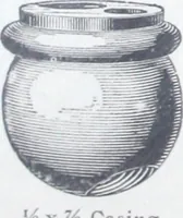Picture 70 of 101 from Illustrated catalog of ornamental spun and stamped shells and fittings for gas and electric fixtures manufactured by the Standard Metal Spinning Co. (1914), leaf 23