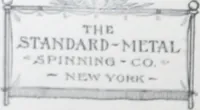 An illustration from Illustrated catalog of ornamental spun and stamped shells and fittings for gas and electric fixtures manufactured by the Standard Metal Spinning Co. (1914)