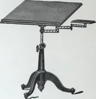 An illustration from Illustrated catalogue and price-list of drawing and tracing papers, sun print papers and equipments, drawing instruments and materials, surveying instruments, accessories, etc. / Kolesch & Company. (1917)