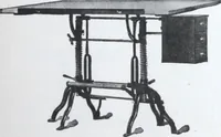 An illustration from Illustrated catalogue and price-list of drawing and tracing papers, sun print papers and equipments, drawing instruments and materials, surveying instruments, accessories, etc. / Kolesch & Company. (1917)