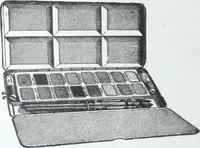 An illustration from Illustrated catalogue and price-list of drawing and tracing papers, sun print papers and equipments, drawing instruments and materials, surveying instruments, accessories, etc. / Kolesch & Company. (1917)