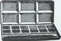 An illustration from Illustrated catalogue and price-list of drawing and tracing papers, sun print papers and equipments, drawing instruments and materials, surveying instruments, accessories, etc. / Kolesch & Company. (1917)