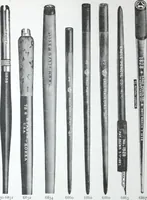 An illustration from Illustrated catalogue and price-list of drawing and tracing papers, sun print papers and equipments, drawing instruments and materials, surveying instruments, accessories, etc. / Kolesch & Company. (1917)